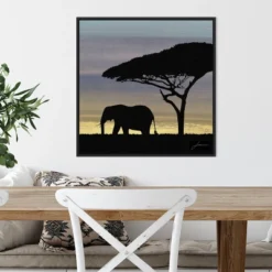22" X 22" Savanna Elephant I By James Burghardt Framed Canvas Wall Art Black - Amanti Art 11 22" X 22" Savanna Elephant I By James Burghardt Framed Canvas Wall Art Black - Amanti Art -Adesso Store GUEST 013cb73f d004 49e7 ae40 711c1fbb9c97