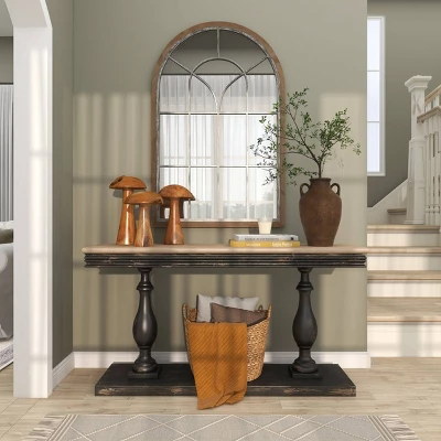 Set Of 3 Teak Wood Mushroom Handmade Live Edge Sculpture With Natural Smooth Finish Brown - Olivia & May 16 Set Of 3 Teak Wood Mushroom Handmade Live Edge Sculpture With Natural Smooth Finish Brown - Olivia & May - Image 16