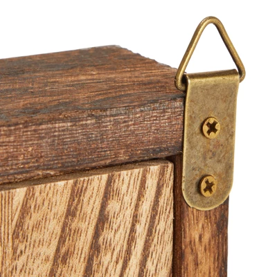 Juvale Wood Cursive Honeymoon Fund Box Wedding Gifts, Wall Mounted Shadow Piggy Bank, Newly Wed Rustic Home Decoration, Vacation Supplies, 7 X 7 In 4 Juvale Wood Cursive Honeymoon Fund Box Wedding Gifts, Wall Mounted Shadow Piggy Bank, Newly Wed Rustic Home Decoration, Vacation Supplies, 7 X 7 In - Image 4