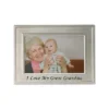 Lawrence Frames Brushed Metal 4x6 I Love My Great Grandma Picture Frame 504164