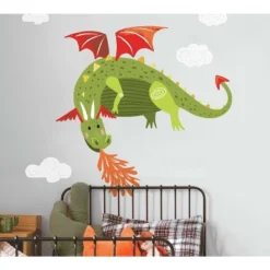 Dragon Peel And Stick Giant Wall Decal - RoomMates -Adesso Store GUEST 07f50077 d8c9 4986 af9b 36b71611d648