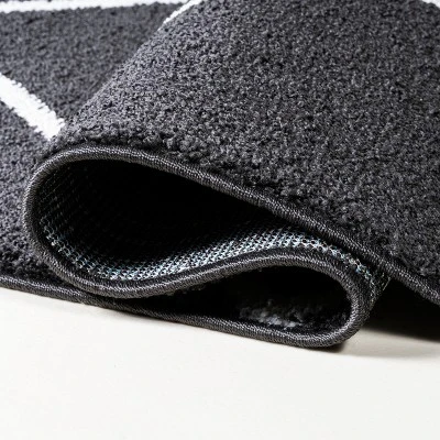 Cole Minimalist Diamond Trellis Round Area Rug - JONATHAN Y 5 Cole Minimalist Diamond Trellis Round Area Rug - JONATHAN Y - Image 5