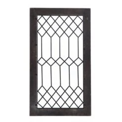 Wood Framed Metal Grate Wall Decor Brown - StyleCraft -Adesso Store GUEST 0a023513 dc6c 41dc ae43 58d8148b5b57