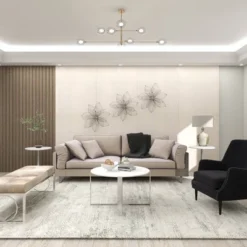 Modern Metal Floral 3D Wire Wall Decor With Crystal Embellishments Black - Olivia & May -Adesso Store GUEST 0ab1116d ae7e 4d1b 8914 21a08759073d