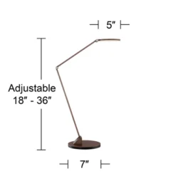 Possini Euro Design Magnum Modern Desk Lamp 36" Tall French Bronze Brown Metal LED Adjustable For Bedroom Living Room Bedside Nightstand Office House 12 Possini Euro Design Magnum Modern Desk Lamp 36" Tall French Bronze Brown Metal LED Adjustable For Bedroom Living Room Bedside Nightstand Office House -Adesso Store GUEST 0c703c4b 8a49 4002 89bb 0d0c4a6414bf