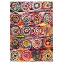 Kindra Circles Shaggy Area Rug - NuLOOM -Adesso Store GUEST 0ddaf5c0 3fd4 464f 994c 9dc7d1d095ca