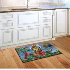 Lantern Glow Gathering Winter Doormat 30" X 18" Indoor Outdoor Briarwood Lane -Adesso Store GUEST 0ec73eeb 6782 4a04 9e21 bfa239275ad9