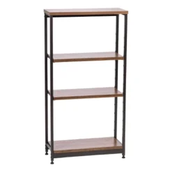 IRIS Wood And Metal Shelf Brown/Black 15 IRIS Wood And Metal Shelf Brown/Black -Adesso Store GUEST 10aa6c16 6bb2 4c40 971b 6ed03701ec93