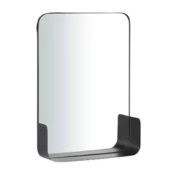 Metal 1 Shelf Wall Mirror - CosmoLiving By Cosmopolitan