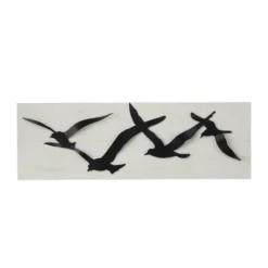 Metal Bird Wall Decor Black - Olivia & May 7 Metal Bird Wall Decor Black - Olivia & May -Adesso Store GUEST 16b62886 a73f 4988 ac51 9404c645dc8b