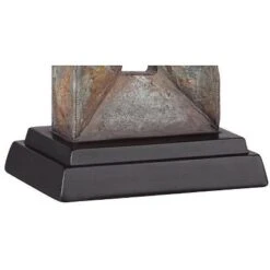 Franklin Iron Works Rustic Table Lamps 26" High Set Of 2 Natural Stale Open Rectangular Box Shade For Living Room Bedroom Home (Colors May Vary) -Adesso Store GUEST 184cbdfb 968e 45ca a7d0 82c66143f154