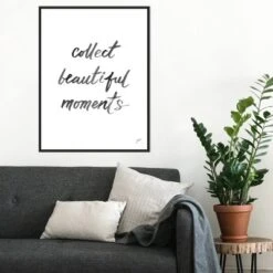 22" X 30" Collect Beautiful Moments By Karyn Panganiban Framed Canvas Wall Art Black - Amanti Art -Adesso Store GUEST 191ebd8c 07f5 4028 b38f 0049316d1ae8