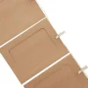 Cardboard Paper Picture Frame DIY Hanging Kit (50 Pack) 5X7 Inch, Kraft