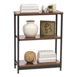 IRIS Wood And Metal Shelf Brown/Black 12 IRIS Wood And Metal Shelf Brown/Black -Adesso Store GUEST 1b4d79a9 3e7e 4503 b6b2 91855945b788