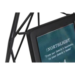 Northlight 8" Contemporary Hexagonal 4" X 4" Photo Picture Frame - Black -Adesso Store GUEST 1b4fe474 8c6d 482e b99c d448701f837a