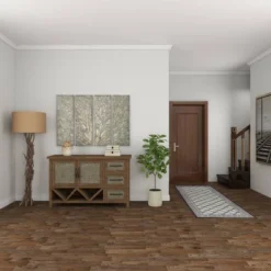 Metal Tree Wall Decor With Embossed Design Set Of 4 Brown - Olivia & May -Adesso Store GUEST 1b892f62 a4be 4e5c b9ed 7317656583c5