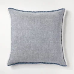 Oversized Reversible Linen Square Throw Pillow With Frayed Edges - Threshold™ Designed With Studio McGee -Adesso Store GUEST 203bd06b aca7 4221 8c6f 8e72bb86ebc1