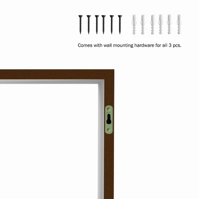 Floating Shelves- Cube Wall Shelf Set With Hidden Brackets, 3 Sizes To Display Decor, Books, Photos, More- Hardware Included By Hastings Home (White) 4 Floating Shelves- Cube Wall Shelf Set With Hidden Brackets, 3 Sizes To Display Decor, Books, Photos, More- Hardware Included By Hastings Home (White) - Image 4