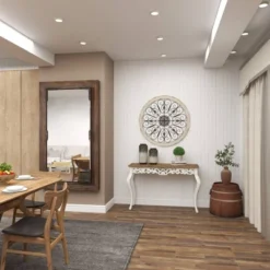 Wood Distressed Scroll Window Inspired Wall Decor With Metal Scrollwork Relief White - Olivia & May -Adesso Store GUEST 21c9428e 8887 4d3d b836 c4d8a838e02a