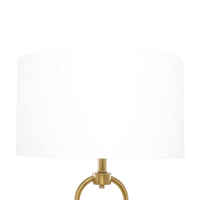 Metal Paper Clip Floor Lamp Gold - CosmoLiving By Cosmopolitan 5 Metal Paper Clip Floor Lamp Gold - CosmoLiving By Cosmopolitan - Image 5