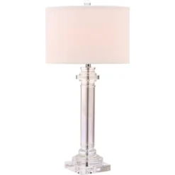 30" Nina Crystal Column Lamp Clear (Includes CFL Light Bulb) - Safavieh 6 30" Nina Crystal Column Lamp Clear (Includes CFL Light Bulb) - Safavieh -Adesso Store GUEST 2406d163 e470 418a a4d3 8508b4d402fd