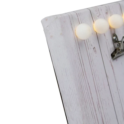 Northlight LED Lighted "You Are My Sunshine" Canvas With Photo Clip 10.25" 3 Northlight LED Lighted "You Are My Sunshine" Canvas With Photo Clip 10.25" - Image 3