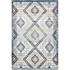 NuLOOM Kajal Machine Washable Southwestern Geometric Area Rug -Adesso Store GUEST 270d5787 7b4b 4cd5 b998 8bef9703bc4c