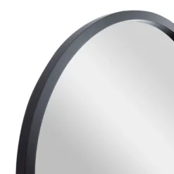 Contemporary Wood Wall Mirror Black - Olivia & May -Adesso Store GUEST 27b6c178 b3ee 4e49 ac2f 903ec0d70fb7