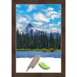 Amanti Art Wildwood Brown Narrow Picture Frame -Adesso Store GUEST 285bc60b f981 4edb 9905 d52920248858