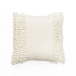 20"x20" Oversize Modern Tassel Square Throw Pillow - Lush Décor -Adesso Store GUEST 28fdc9ae 9c6e 4803 90e9 fb770165e66d