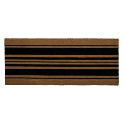 Bold Stripes Indoor/Outdoor Doormat Black/Natural - Entryways -Adesso Store GUEST 2a0fc7a3 41c3 483e bbdf 1e0f1d75bd98