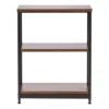 IRIS Wood And Metal Shelf Brown/Black
