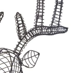 Metal Deer Head Wall Decor Black - Olivia & May -Adesso Store GUEST 2d51350e 59d0 45af 81a7 9db781164eda