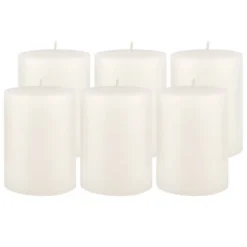 6pk Unscented Flat Top Smooth Pillar Candles White - Stonebriar Collection 16 6pk Unscented Flat Top Smooth Pillar Candles White - Stonebriar Collection -Adesso Store GUEST 2e9e4044 5d4c 4869 908c 38377eae8435