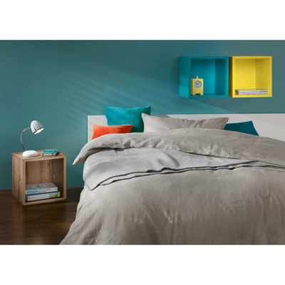 Dolle Shelving Wall Cube Shelf - Yellow 1 Dolle Shelving Wall Cube Shelf - Yellow