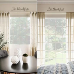 Metal Cutout- Be Thankful Cursive Cutout Sign-3D Word Art Home Accent Decor-Perfect For Modern Rustic Or Vintage Farmhouse Style By Hastings Home -Adesso Store GUEST 2f15c26a ef8f 433e abf8 d92bb89cc616