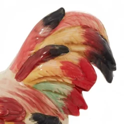 9" Ceramic Farmhouse Chicken Garden Sculpture Red - Olivia & May -Adesso Store GUEST 310cdbc5 6b9f 4568 a394 e1e3ac99bec1