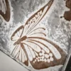 24.25"H Sullivans Metal Relief Butterfly Panel, Gray