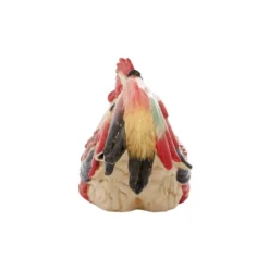 9" Ceramic Farmhouse Chicken Garden Sculpture Red - Olivia & May -Adesso Store GUEST 338c6450 23e4 40ac 9547 1769b23e040c