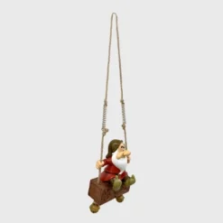 Disney 24" Grumpy Swing-n-Ring Resin/Stone Statue