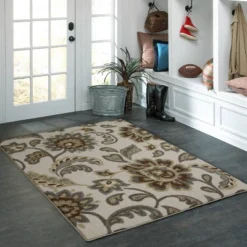 Maples Rugs Paisley Floral Accent Rug