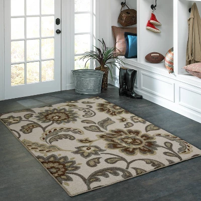 Maples Rugs Paisley Floral Accent Rug 1 Maples Rugs Paisley Floral Accent Rug