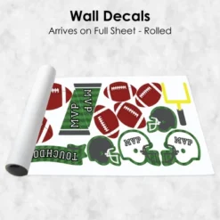 Big Dot Of Happiness End Zone - Football - Peel And Stick Sports Decor Vinyl Wall Art Stickers - Wall Decals - Set Of 20 -Adesso Store GUEST 388f6f07 06a5 4f42 9a02 6cea3f855c84