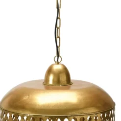20.25" X 18.5" Metal Pendant Lamp Gold Finish - Storied Home -Adesso Store GUEST 3b63ee40 c229 4331 9e37 a292ca2f6a99