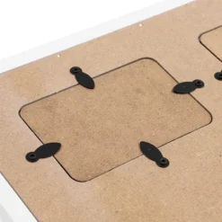 Wood Sonogram Picture Photo Frame For 3 Ultrasound Keepsake 2.5"x3.75" Photo Tabletop / Wall, White 17"x7.5"x0.5" -Adesso Store GUEST 3b828671 9050 4ea1 bac6 db0fd16017de