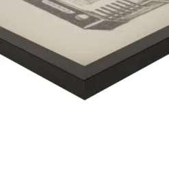 (Set Of 3) 13.5" Square Vintage Models Gel Coated Wall Decorative Wall Art Set Black -Adesso Store GUEST 3c6dfdb2 e7bb 47b8 b457 040f7278e794