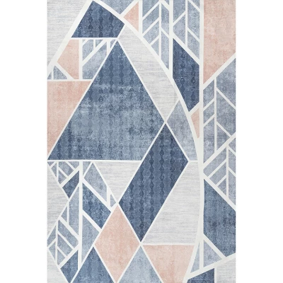 NuLOOM Juli Mosaic Geometric Machine Washable Area Rug 12 NuLOOM Juli Mosaic Geometric Machine Washable Area Rug - Image 12