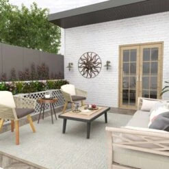 Metal Sunburst Indoor Outdoor Round Wall Decor With Distressed Copper Like Finish Brown - Olivia & May -Adesso Store GUEST 3db6e343 353d 4ebf a503 5c22ba808c1c