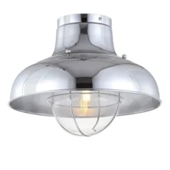 13" LED Metal Semi Flush Mount - Jonathan Y -Adesso Store GUEST 3fdcd0ae 7304 4401 bf6e 9eceabf13fac