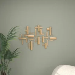 Contemporary Metal Abstract Wall Decor Gold - CosmoLiving By Cosmopolitan 19 Contemporary Metal Abstract Wall Decor Gold - CosmoLiving By Cosmopolitan -Adesso Store GUEST 41ec1386 4571 4c49 af85 1ccfe645a721